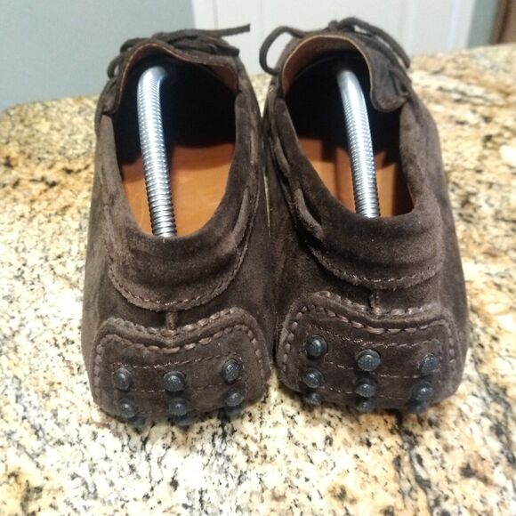 Frye Men\'s Allen Tie Suede Slip On Loafer Sz 11.5 D EUC main image 7
